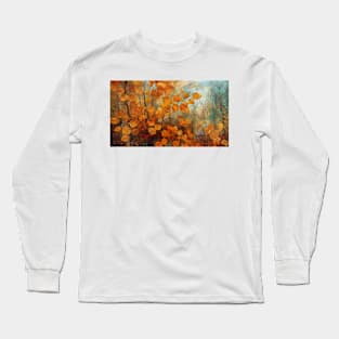 Rusty textured countryside autumn1 Long Sleeve T-Shirt